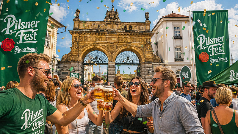 Prag & Plzeň med Pilsner Fest