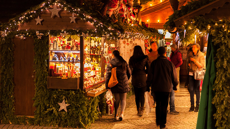 Julmarknad i Schwerin